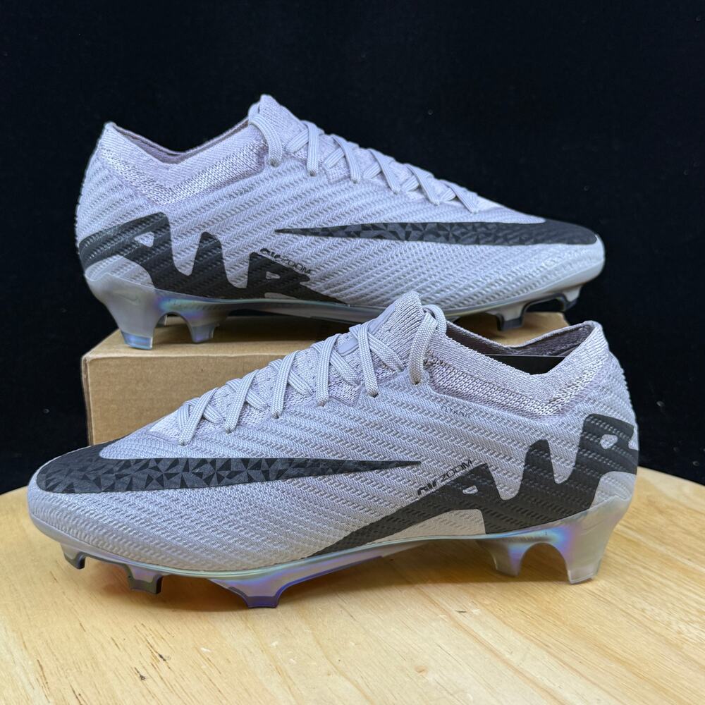 (MENS 4.5/ WOMENS 6) RARE Nike Zoom Vapor 15 Elite FG ACC Gray HF4396-001
